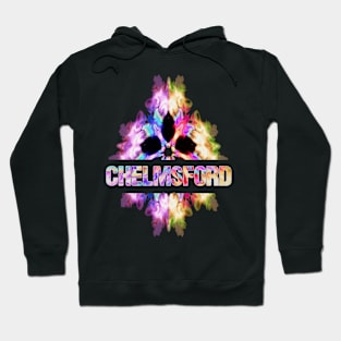 Chelmsford Tie Dye Watercolor Gift Souvenir Hoodie